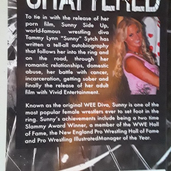 Tammy Sytch Sunny Shattered Autobiography Wrestling Book - Picture 2 of 2